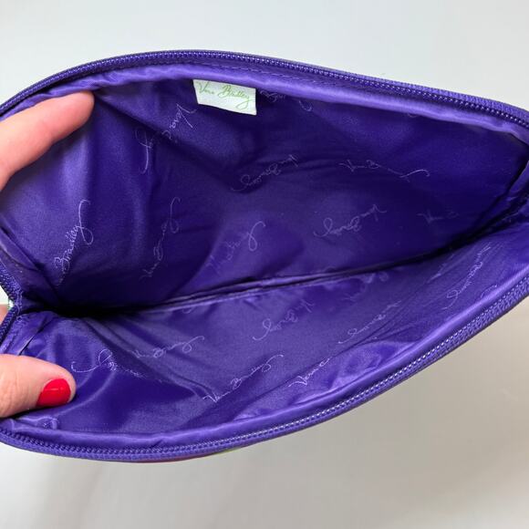 Vera Bradley Purple Heather Paisley Print Neoprene Tablet Sleeve Case - Picture 4 of 5